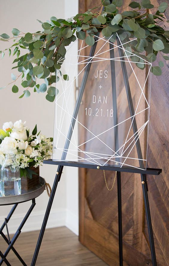 Trang trí cưới với phong cách minimalist