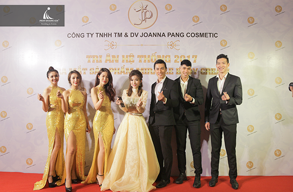 lễ tri ân hệ thống mỹ phẩm joanna pang