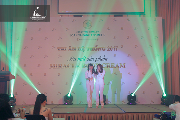 lễ tri ân hệ thống mỹ phẩm joanna pang