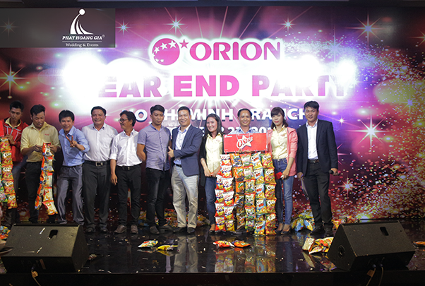 tiệc tất niên công ty orion vina