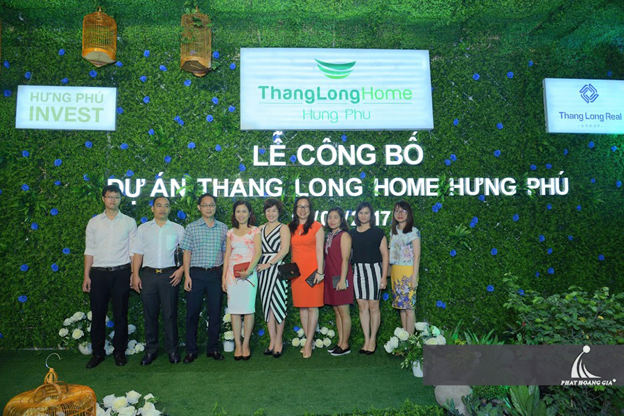Lễ công bố dự án Thang Long Home Hưng Phú