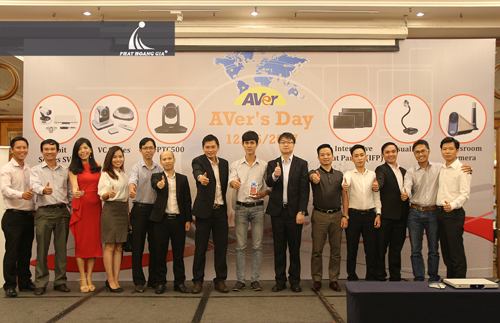 tổ chức hội thảo công ty aver 2