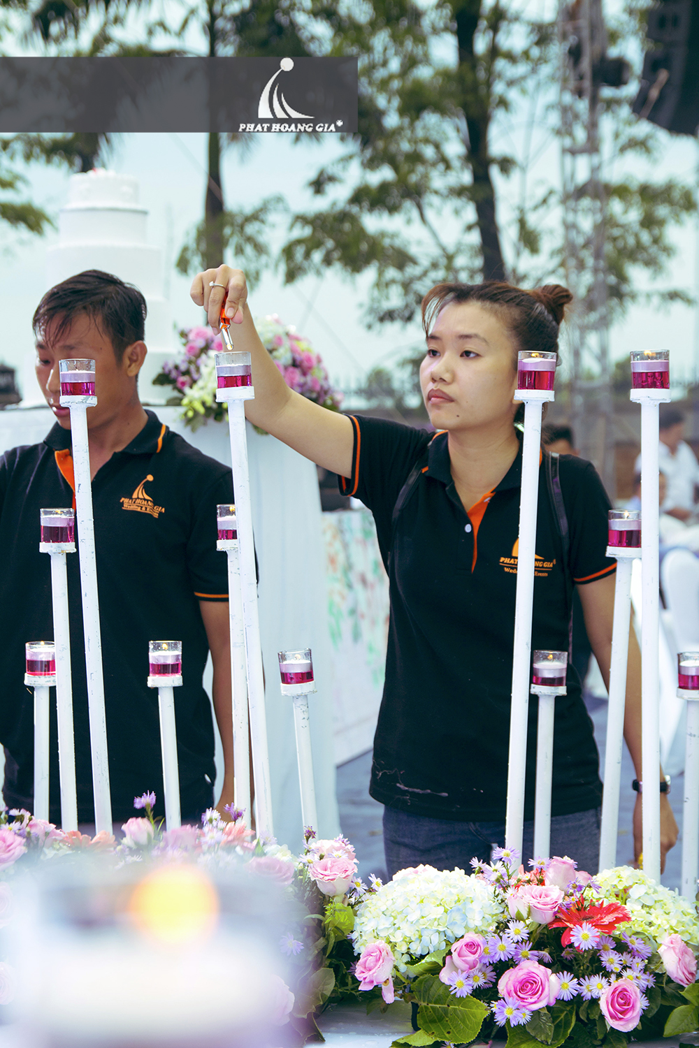 tổ chức tiệc cưới ngoài trời trọn gói 34