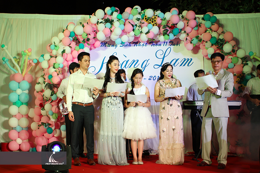 tiệc sinh nhật bé hoàng lam 17