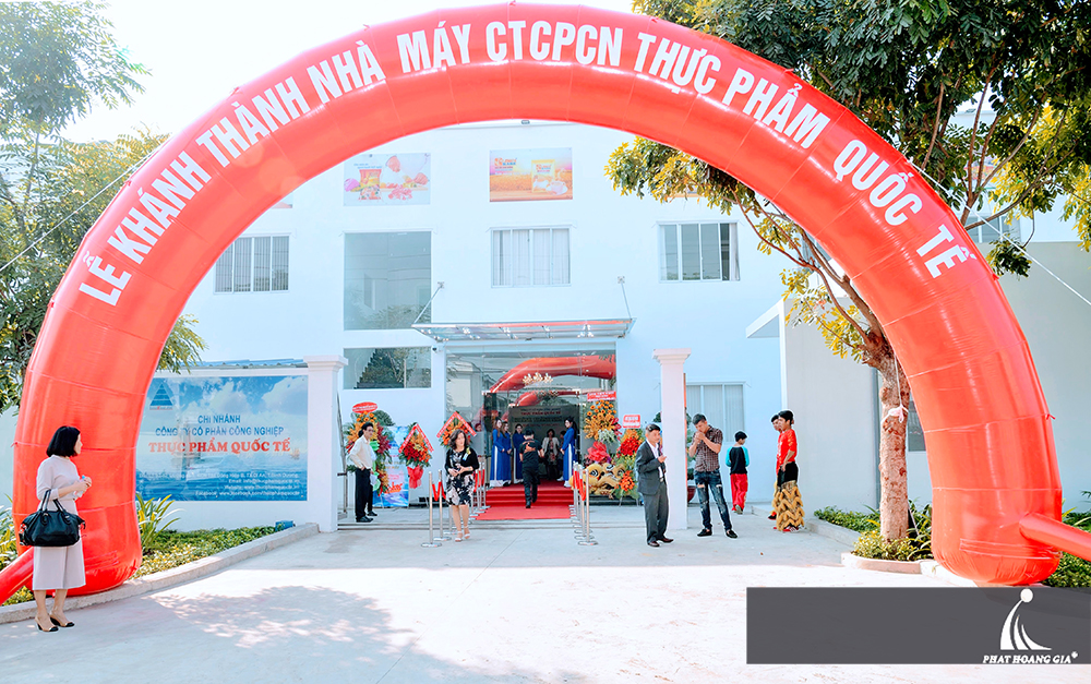 khánh thành nhà máy công nghiệp thực phẩm 1
