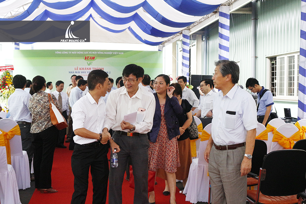 khánh thành nhà máy đúc VEAM 8