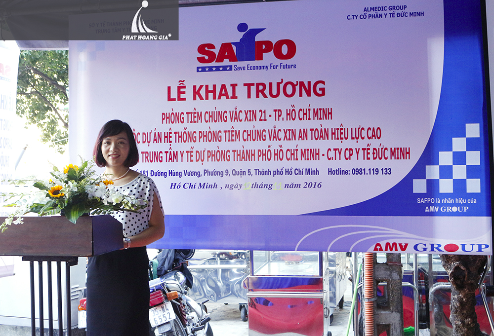 khai trương phòng tiêm chủng safpo 05