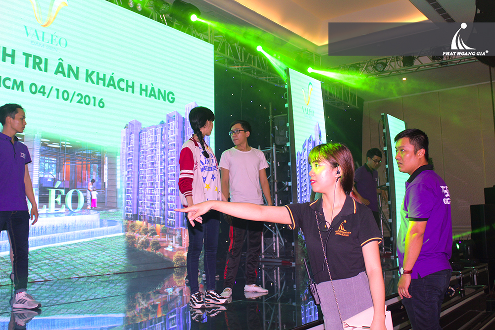 tri ân khách hàng Valeo Đầm Sen