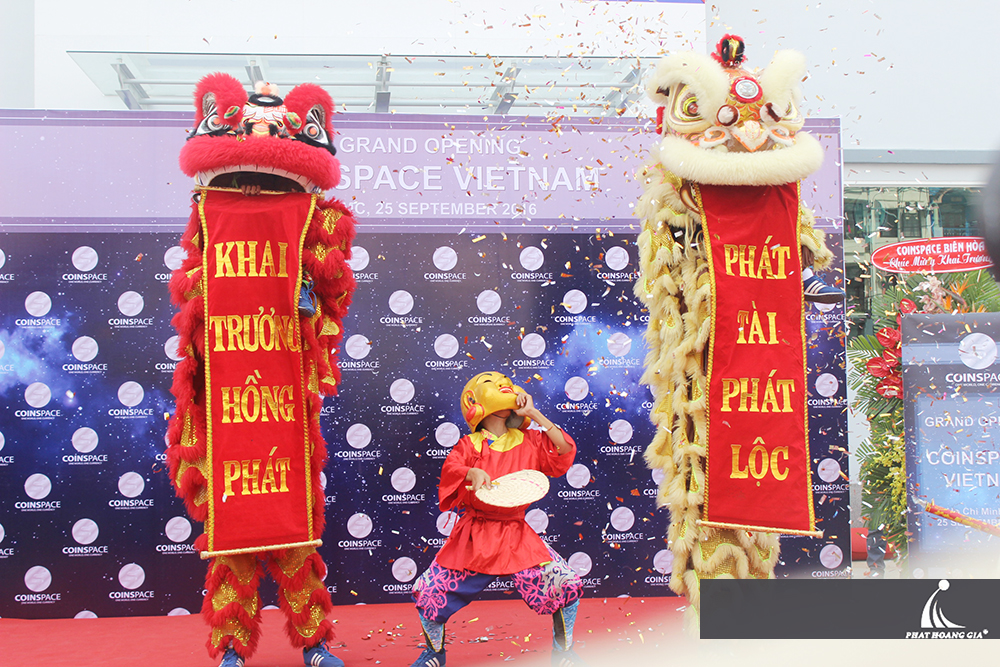 Lễ khai trương coinspace Việt Nam