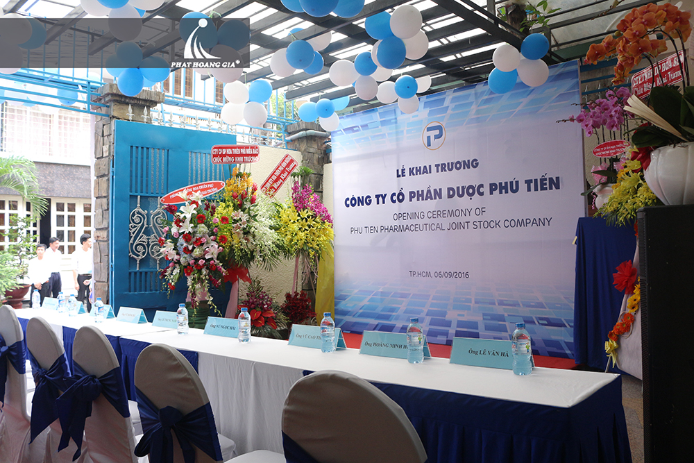 lễ khai trương công ty phú tiến 6