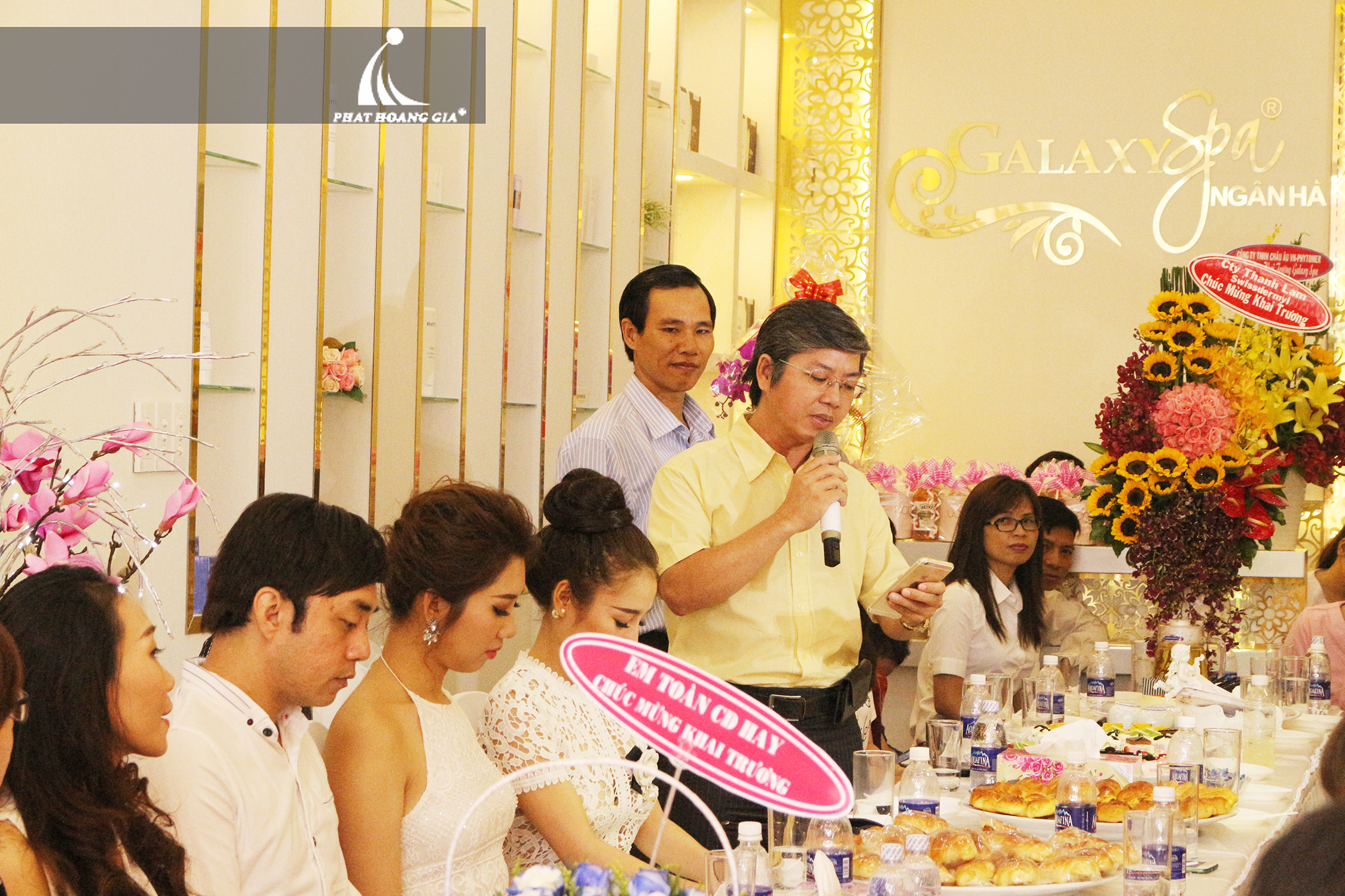 Lễ khai trương Galaxy Spa 8- phathoanggia