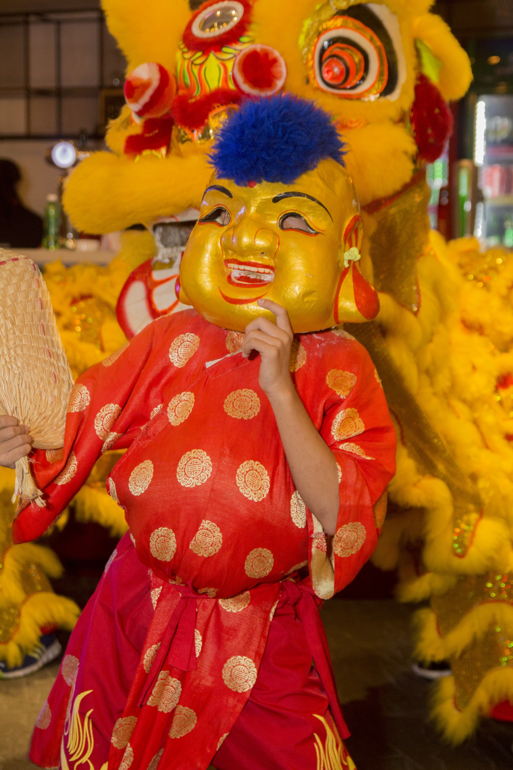 múa lân mùa trung thu