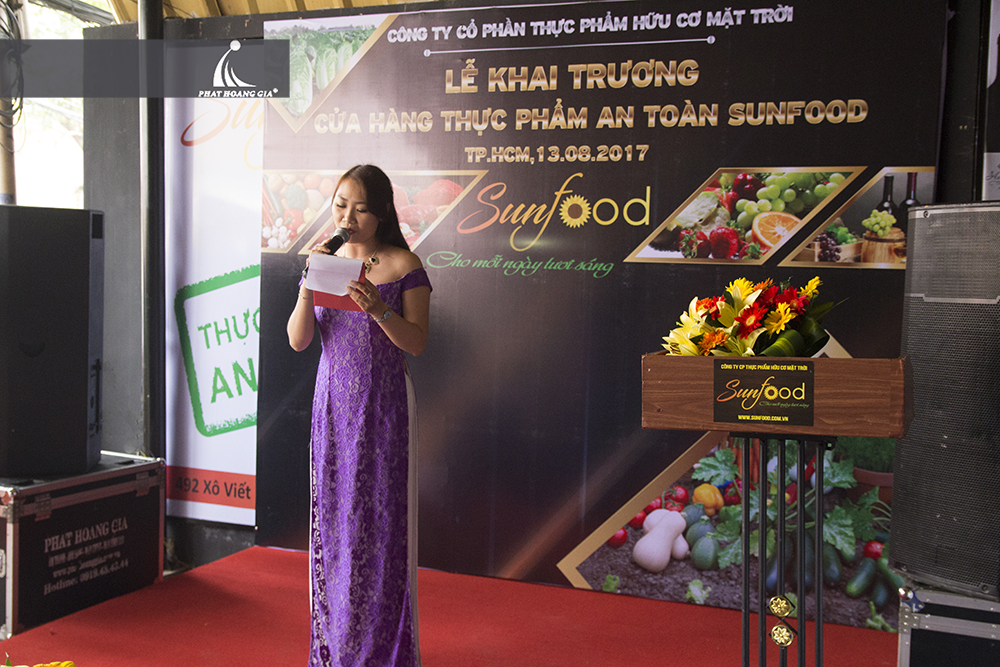 Lễ Khai trương cửa hàng Thực phẩm an toàn Sunfood 6