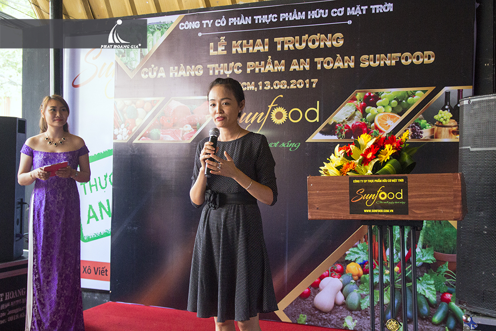 Lễ Khai trương cửa hàng Thực phẩm an toàn Sunfood 5