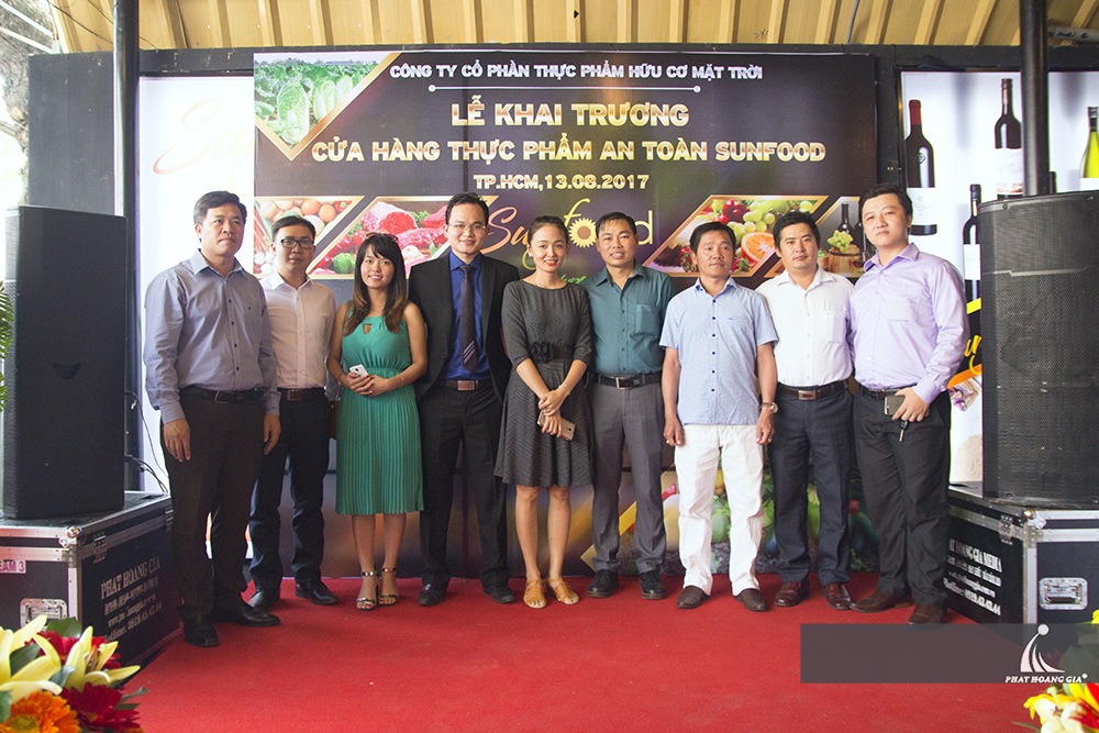 Lễ Khai trương cửa hàng Thực phẩm an toàn Sunfood