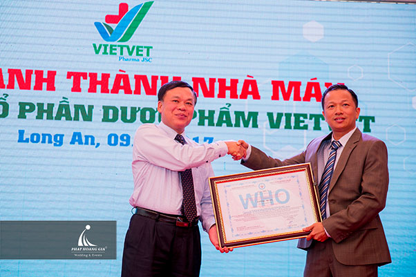 Lễ khánh thành Nhà máy Vietvet 21