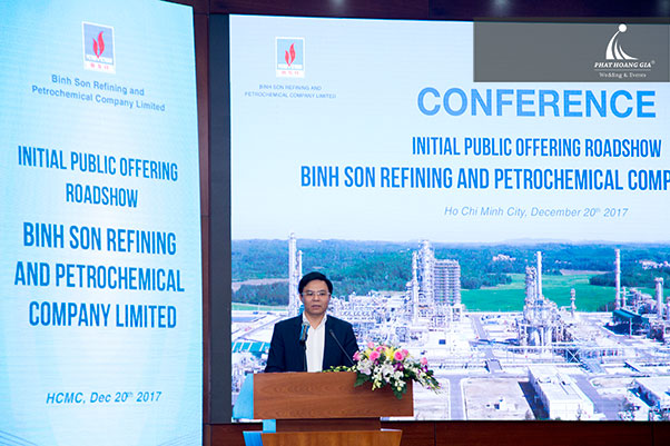 Hội thảo cơ hội đầu tư vào Công ty Lọc hóa dầu Bình Sơn 9