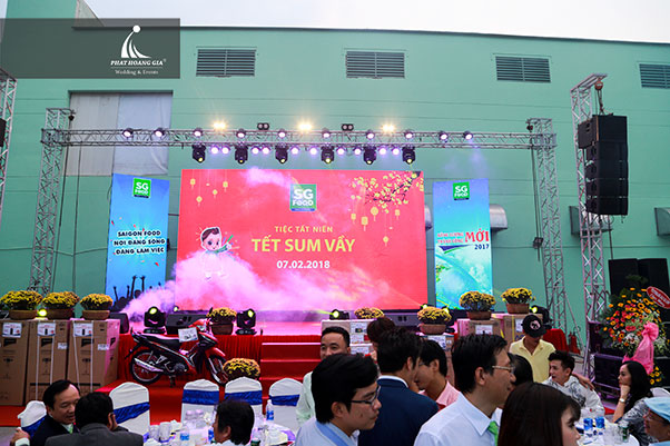 tất niên công ty sài gòn food 7