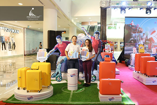 lễ công bố đại sứ thương hiệu american tourister