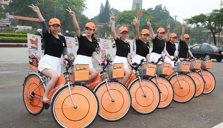 TỔ CHỨC ROASHOW XE ĐẠP 