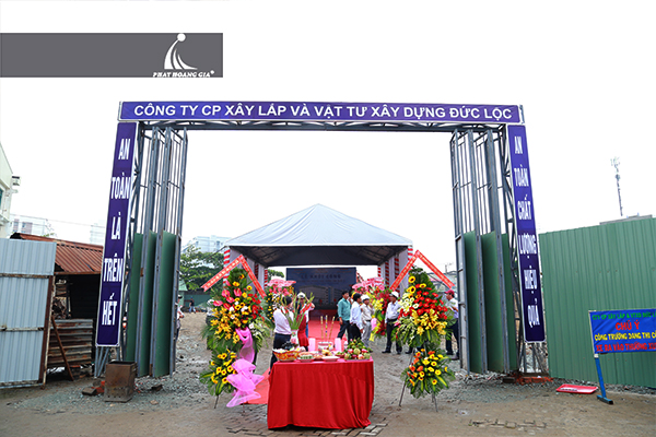 khởi công tòa nhà văn phòng
