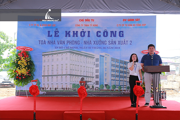 khởi công tòa nhà văn phòng