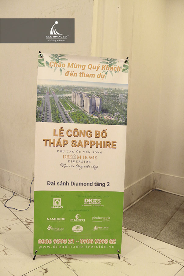 Lễ công bố tháp Sapphier - Dự án Dream Home Riverside