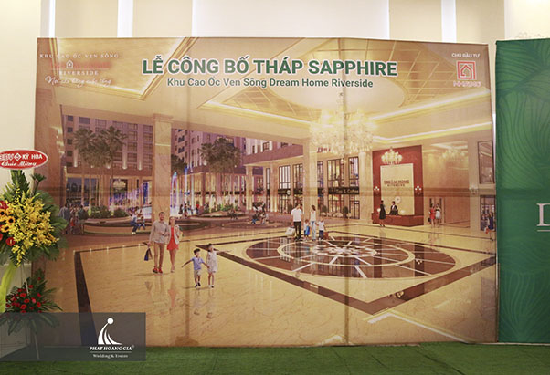 Lễ công bố tháp Sapphier - Dự án Dream Home Riverside