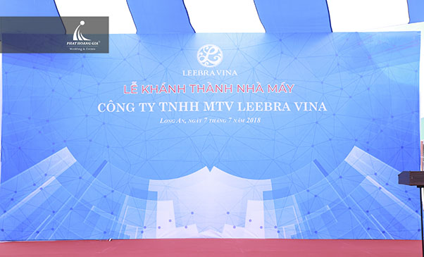 Lễ khánh thành nhà máy Leebra Vina