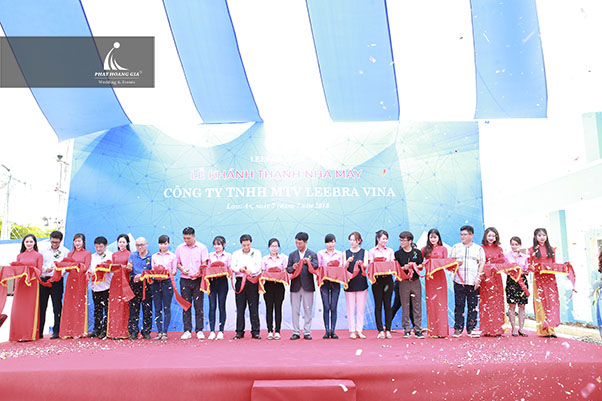 Lễ khánh thành nhà máy Leebra Vina