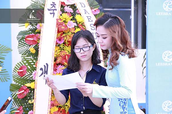 Lễ khánh thành nhà máy Leebra Vina