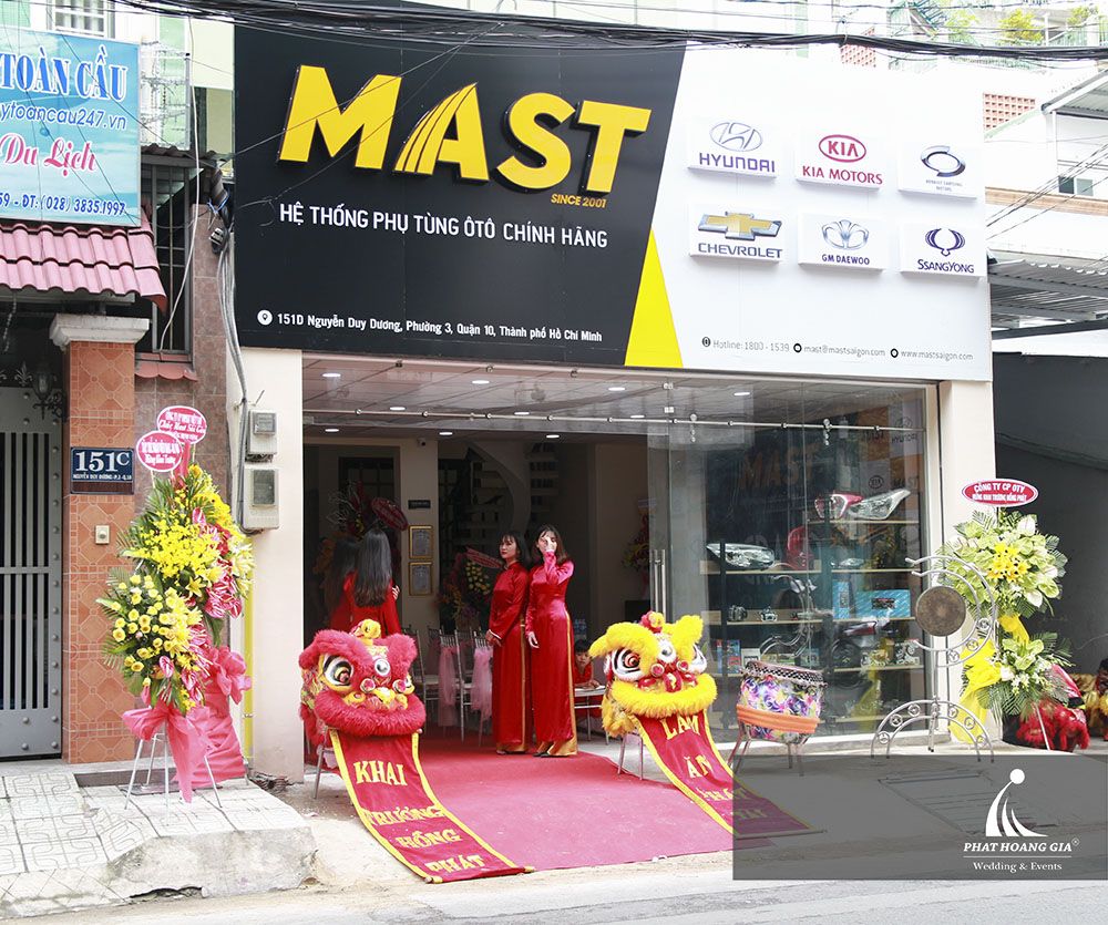 Khai trương CTCP phụ tùng ô tô Mast Sài Gòn