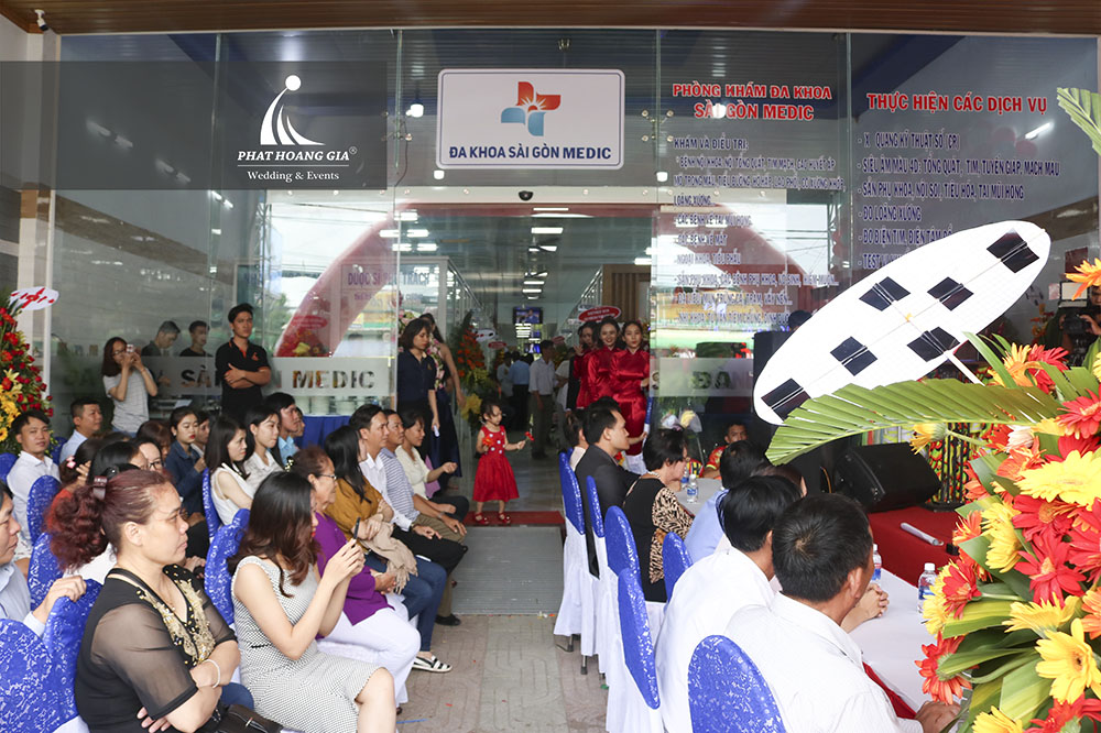 Lễ khai trương Phòng khám đa khoa Sài Gòn Medic