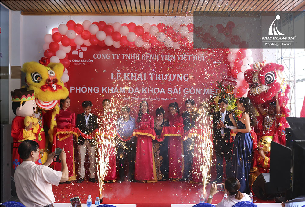 Lễ khai trương Phòng khám đa khoa Sài Gòn Medic