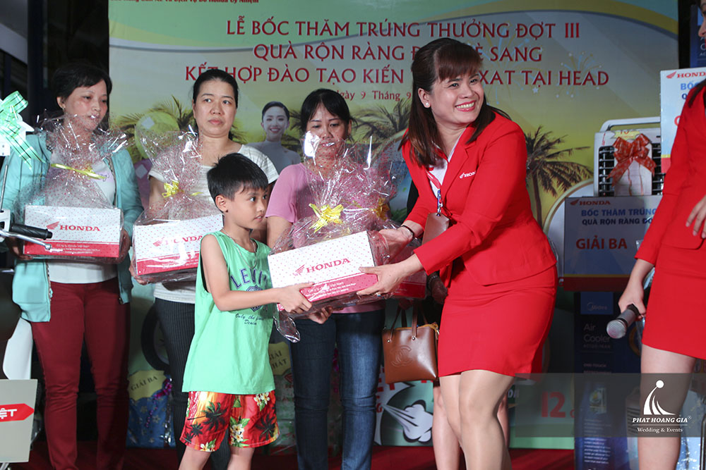 Bốc thăm trúng thưởng - Honda Quang Khánh