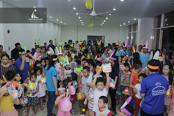 Tổ chức trung thu tại khu căn hộ chung cư