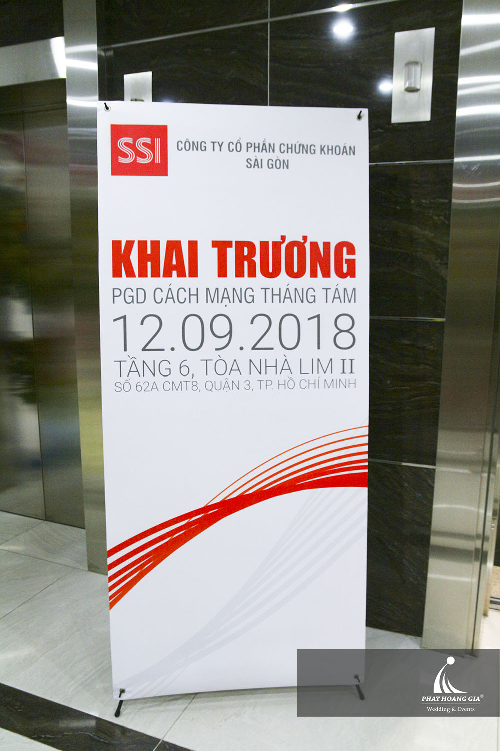 Khai trương phòng giao dịch SSI Cách Mạng Tháng Tám