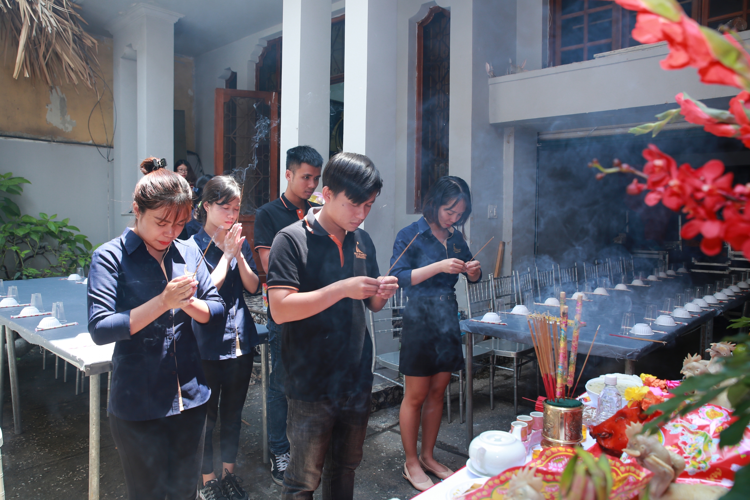 Phát Hoàng Gia cúng tổ nghiệp ngành sân khấu 2018