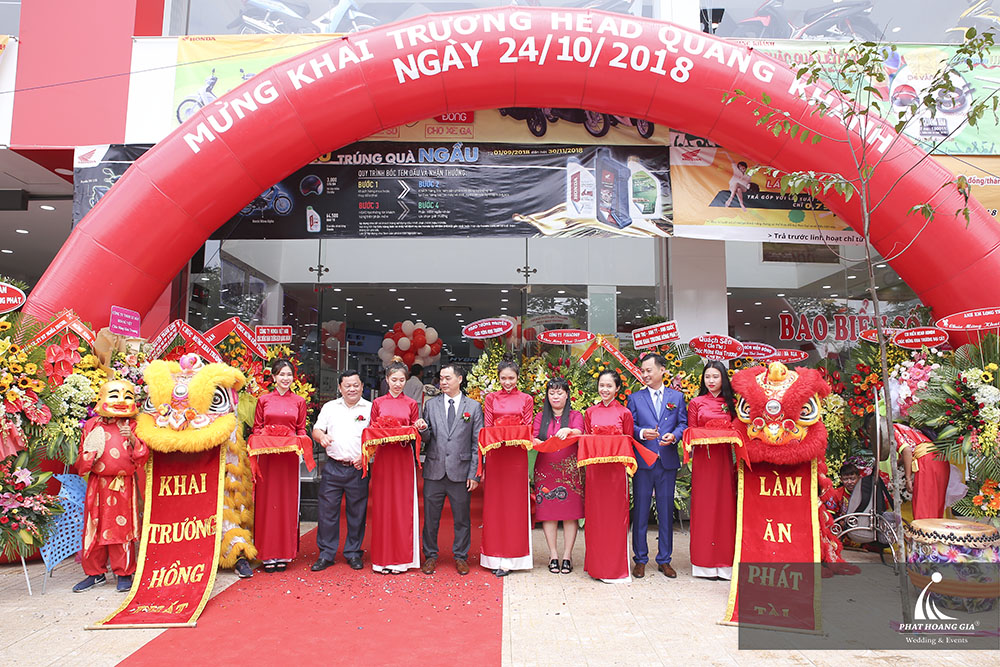 Khai trương Head Honda Quang Khánh