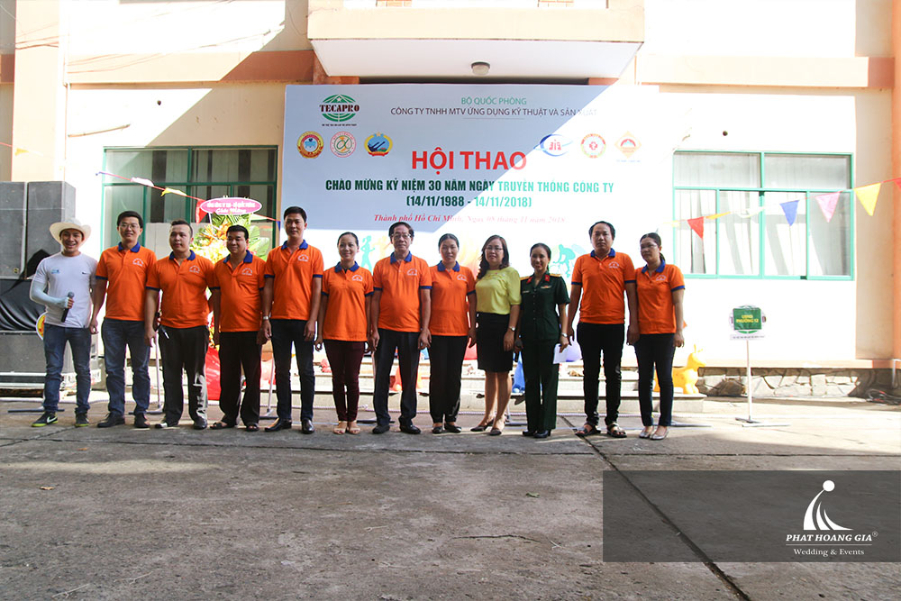 Hội thao công ty Tecapro