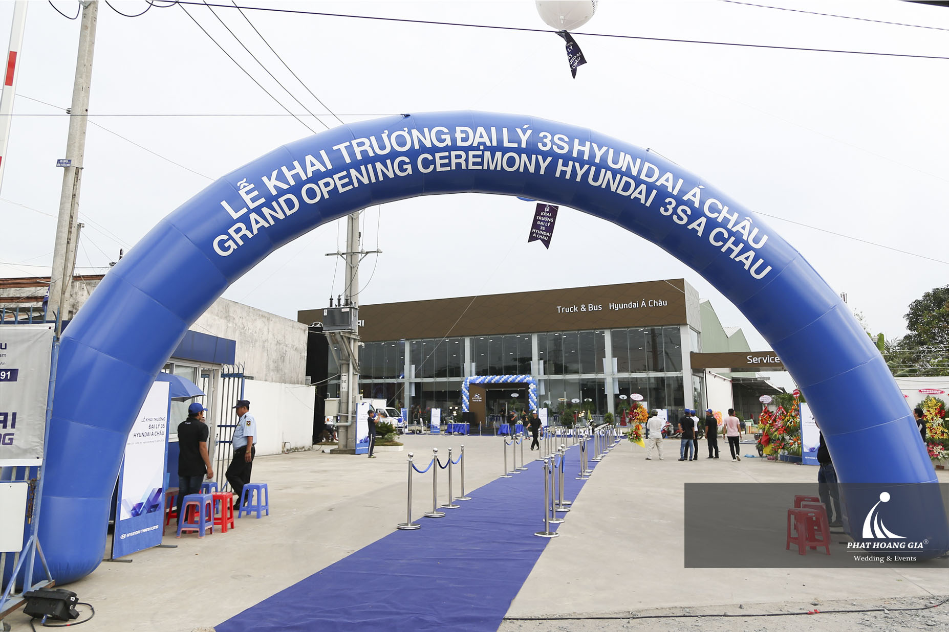 Khai trương Showroom Hyundai Á Châu