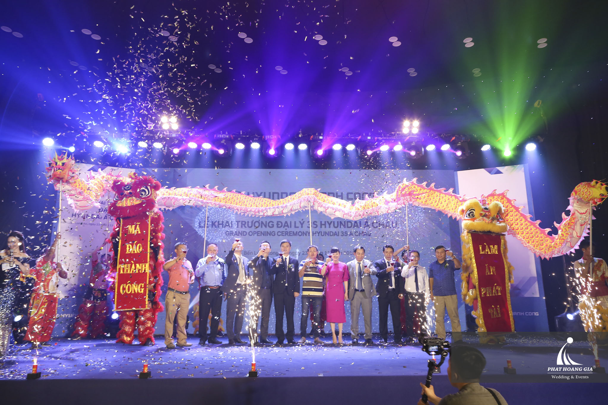 Khai trương đại lý Huyndai 3s Á Châu