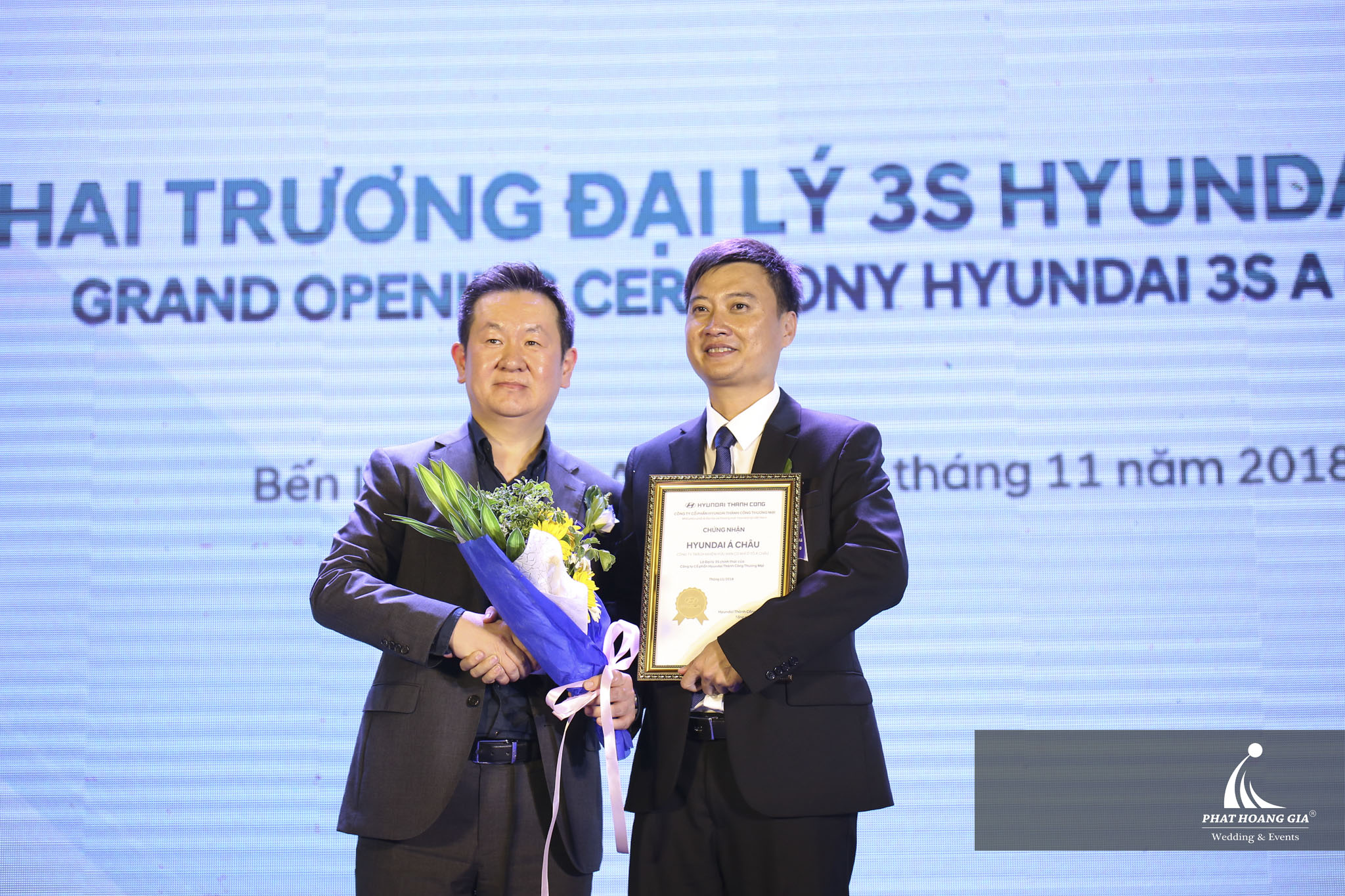 Khai trương đại lý Huyndai 3s Á Châu