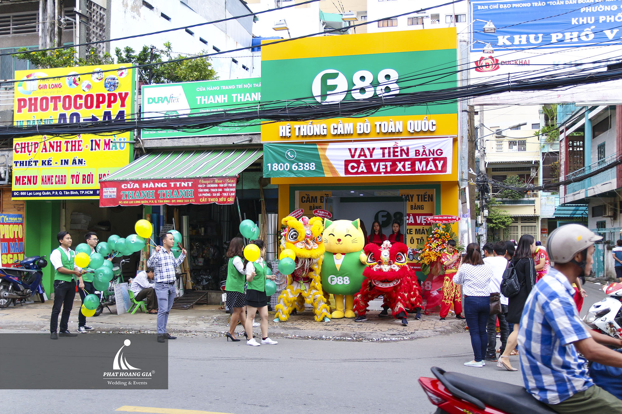 Roadshow xe đạp khai trương cửa hàng F88 CN Lạc Long Quân 