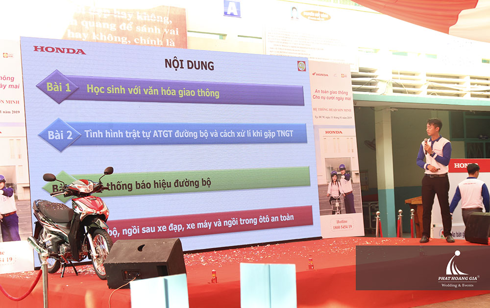 Head Honda Sơn Minh – Ngày hội hướng dẫn lái xe an toàn