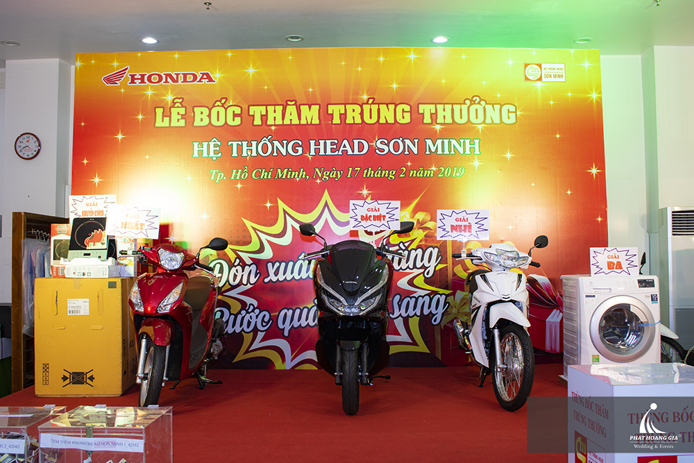 Head Honda Sơn Minh 5 - Bốc thăm trúng thưởng