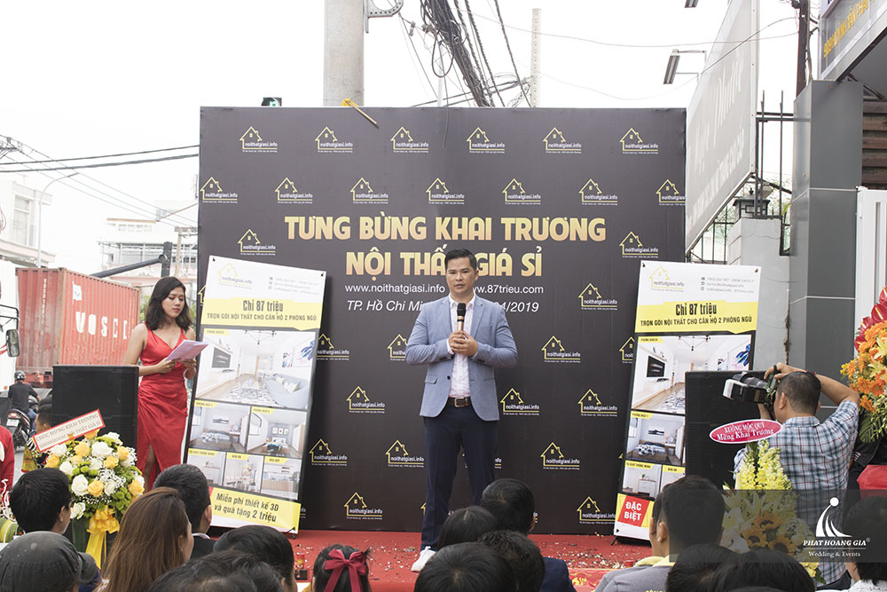 Lễ khai trương Showroom nội thất giá sỉ