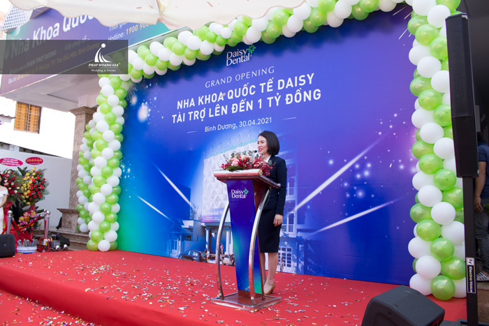 đại diện phát biểu