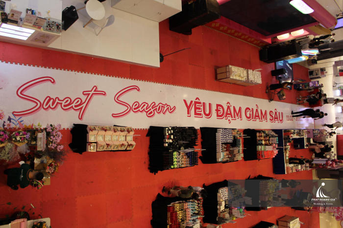 trang trí aeon mall