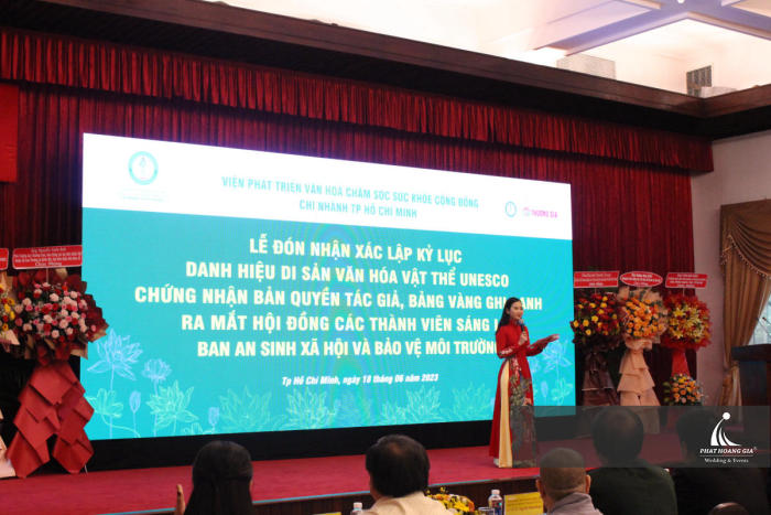 Lễ Đón Nhận Xác Lập Kỷ Lục